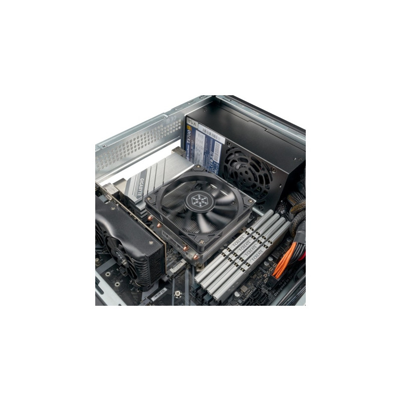 SilverStone SST-ML11B, HTPC-Gehäuse(schwarz)