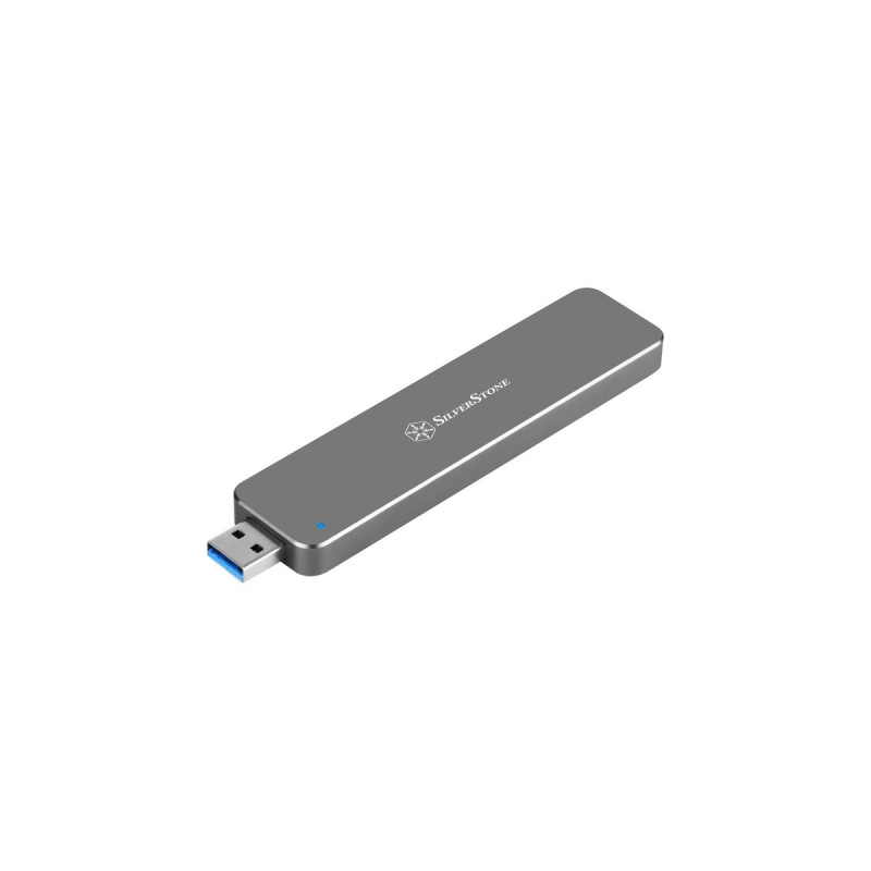 SilverStone SST-MS09C USB 3.1, Laufwerksgehäuse(dunkelgrau)