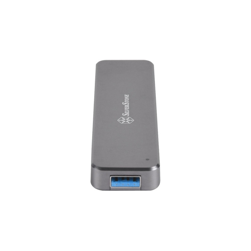 SilverStone SST-MS09C USB 3.1, Laufwerksgehäuse(dunkelgrau)