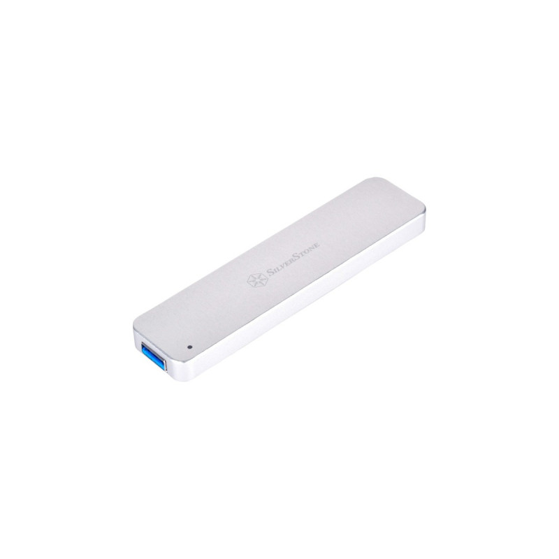 SilverStone SST-MS09S USB 3.1, Laufwerksgehäuse(silber)