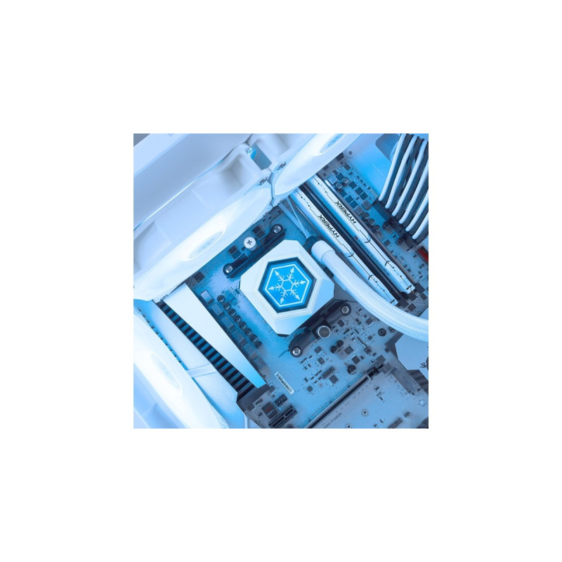 SilverStone SST-PF360W-ARGB-V2 360mm, Wasserkühlung(weiß, inkl. RGB-Controller)