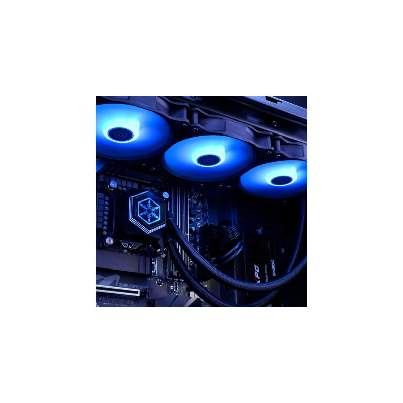 SilverStone SST-PF360-ARGB-V2 360mm, Wasserkühlung(schwarz, inkl. RGB-Controller)