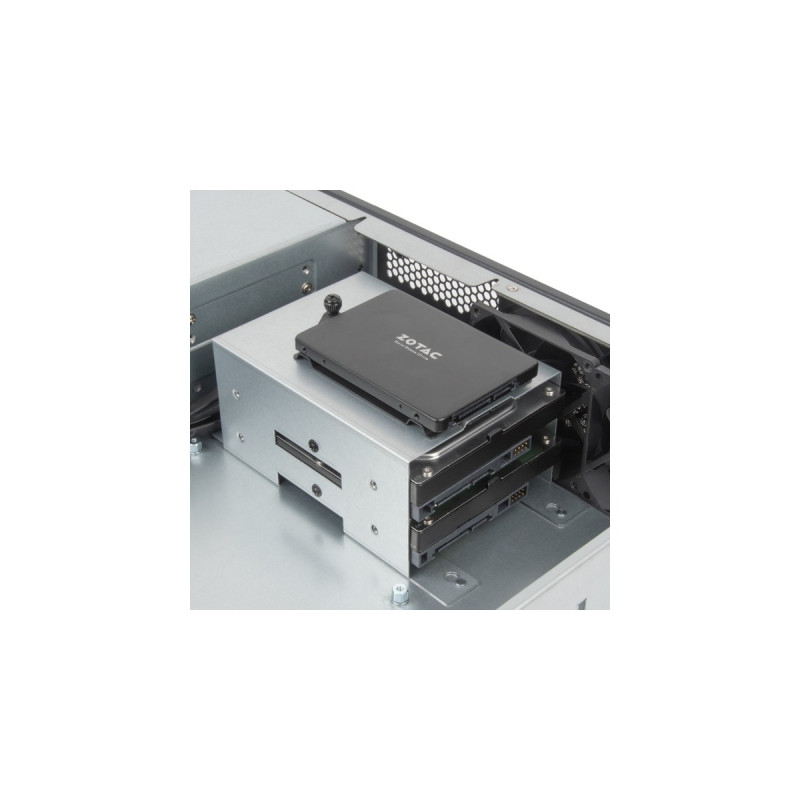 SilverStone SST-RM23-502-MINI, Rack, Server-Gehäuse(schwarz)