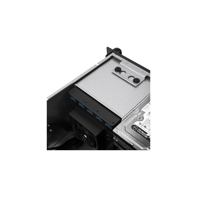 SilverStone SST-RM41-H08, Rack-Gehäuse(schwarz)