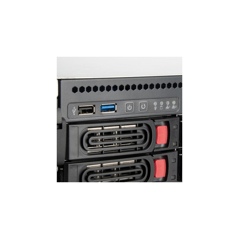SilverStone SST-RM43-320-RS, Rack, Server-Gehäuse(schwarz)