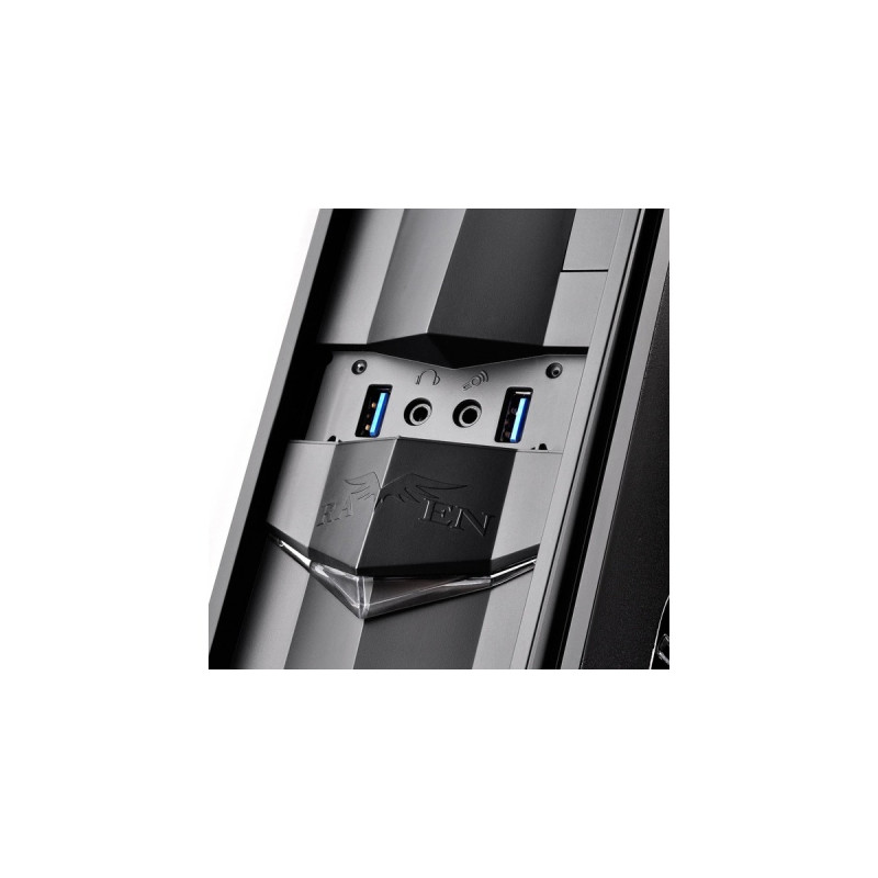 SilverStone SST-RVZ02B-W Window, Desktop-Gehäuse(schwarz, Windows-Kit)