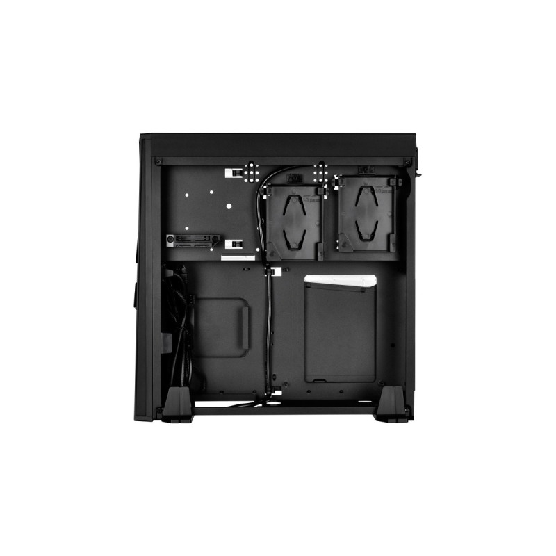 SilverStone SST-RVZ02B-W Window, Desktop-Gehäuse(schwarz, Windows-Kit)