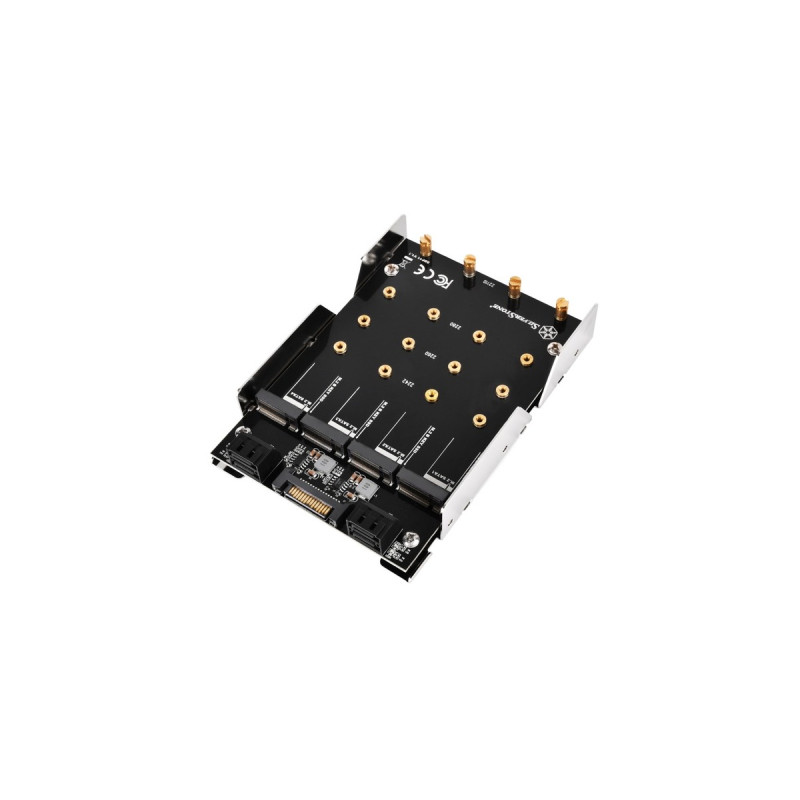 SilverStone SST-SDP11, Einbaurahmen(silber)