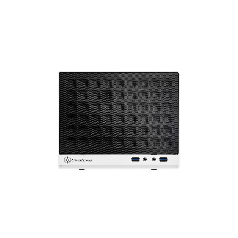 SilverStone SST-SG13WB, Cube-Gehäuse(weiß/schwarz)