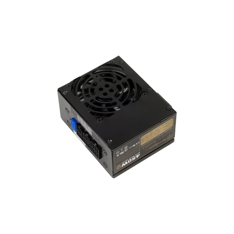 SilverStone SST-ST45SF-G v2 450W, PC-Netzteil(schwarz, 2x PCIe, Kabel-Management, 450 Watt, Retail)