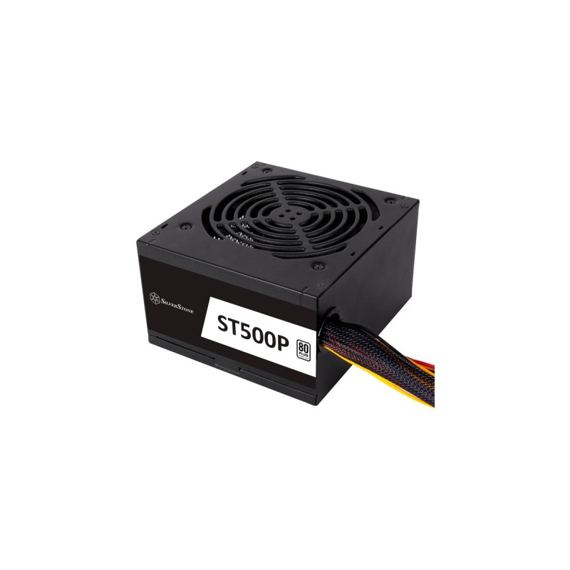 SilverStone SST-ST500P 500W, PC-Netzteil(schwarz, 2x PCIe, 500 Watt)