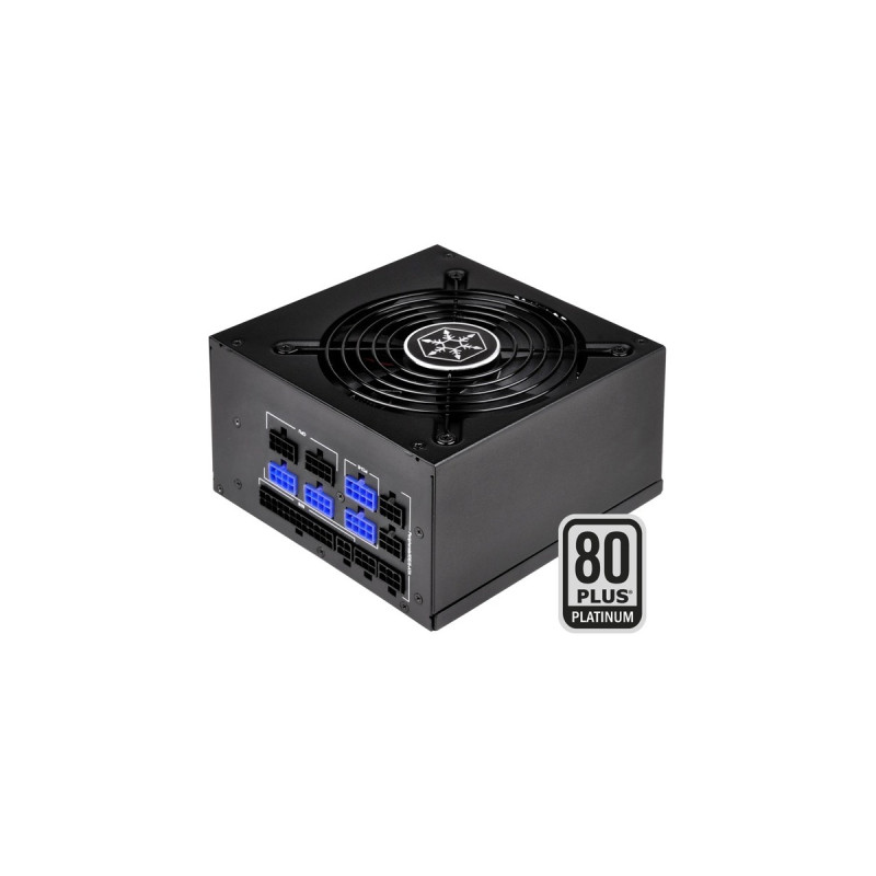 SilverStone SST-ST85F-PT, PC-Netzteil(schwarz, 4x PCIe, Kabel-Management, 850 Watt)