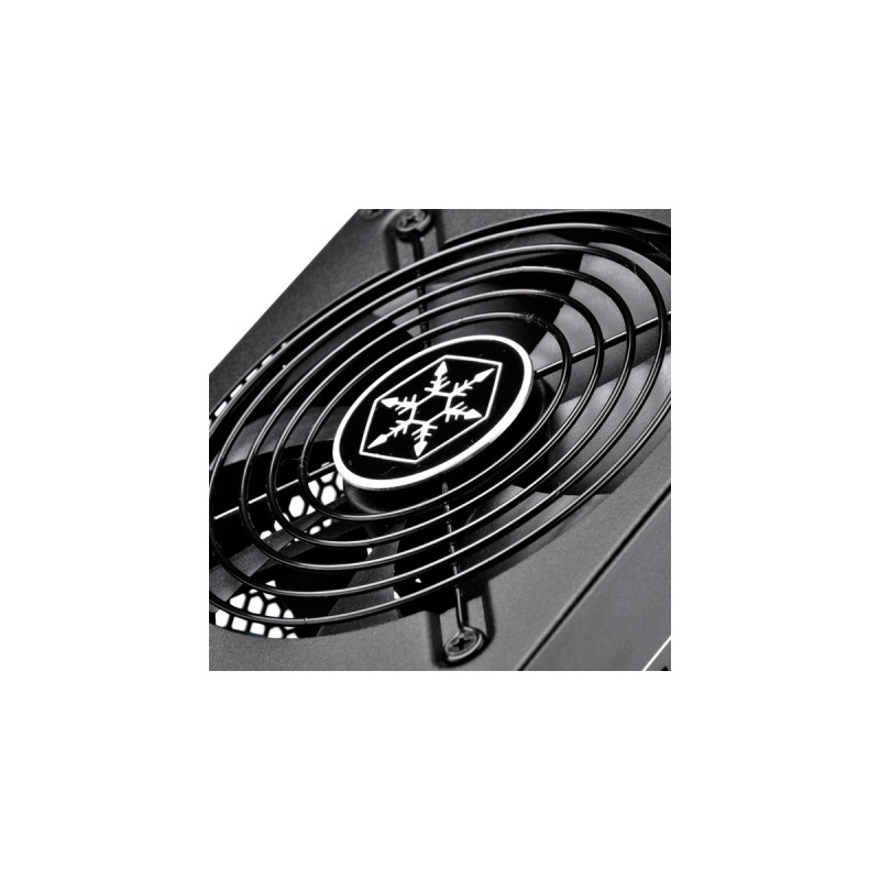 SilverStone SST-ST85F-PT, PC-Netzteil(schwarz, 4x PCIe, Kabel-Management, 850 Watt)