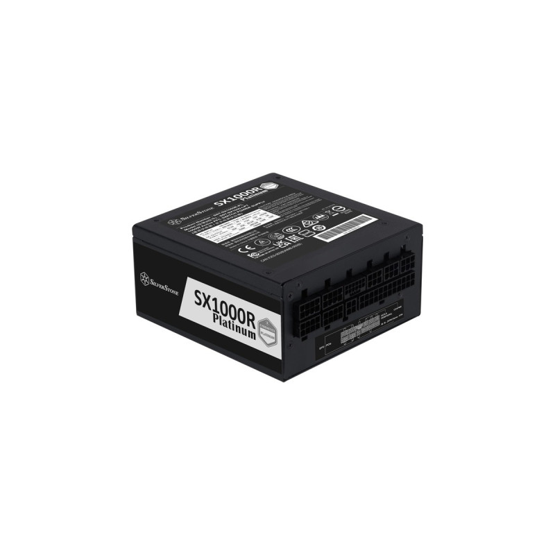 SilverStone SST-SX1000R-PL 1000W, PC-Netzteil(schwarz, Kabel-Management, 1000 Watt)
