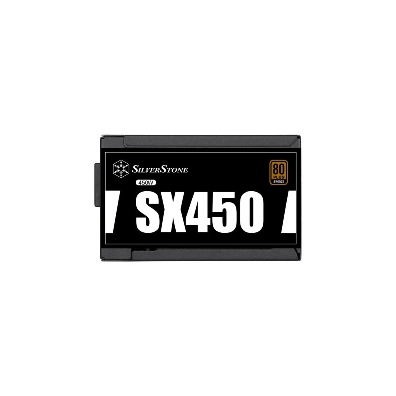 SilverStone SST-SX450-B 450W, PC-Netzteil(schwarz, 450 Watt)