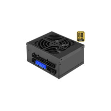 SilverStone SST-SX500-G V1.1, PC-Netzteil(schwarz, 2x PCIe, Kabel-Management, 500 Watt)