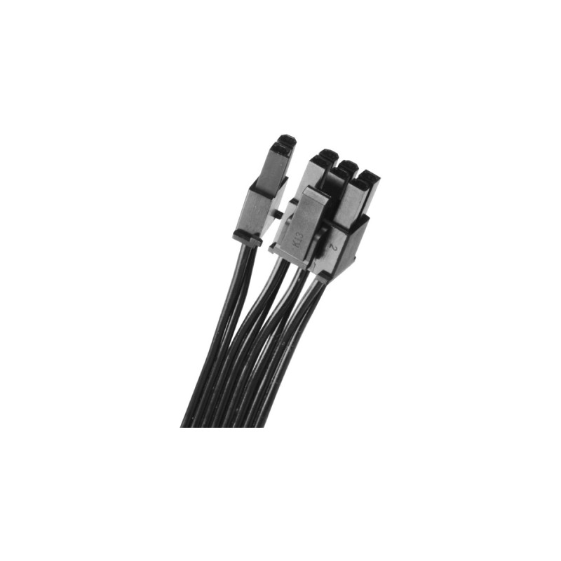 SilverStone SST-SX500-G V1.1, PC-Netzteil(schwarz, 2x PCIe, Kabel-Management, 500 Watt)