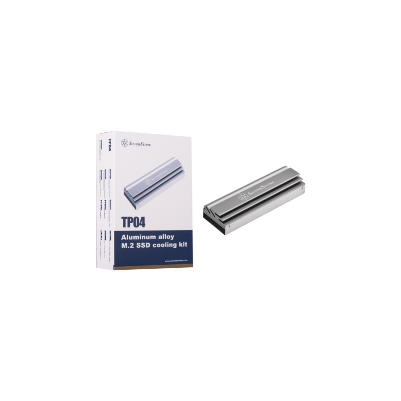 SilverStone SST-TP04, Kühlkörper(silber)