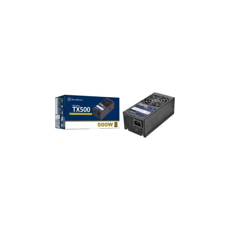 SilverStone SST-TX500-G 500W, PC-Netzteil(schwarz, 2x PCIe, 500 Watt, Outlet)