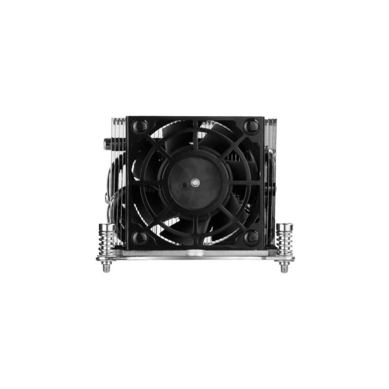 SilverStone SST-XE02-2066, CPU-Kühler(silber/schwarz, 2HE, für Sockel 2011, 2066 Square & Narrow)