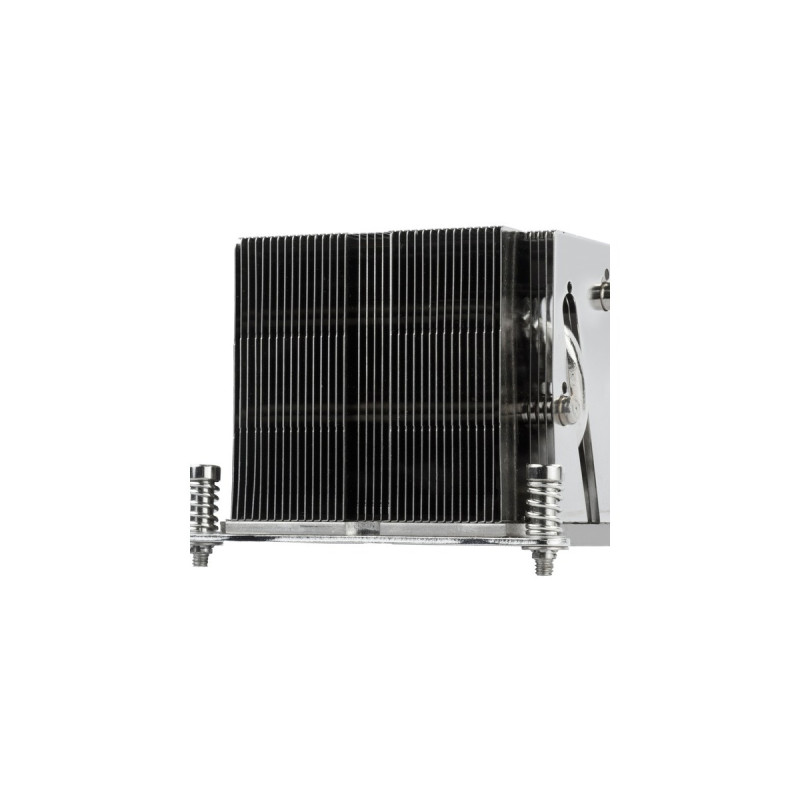SilverStone SST-XE02-2066, CPU-Kühler(silber/schwarz, 2HE, für Sockel 2011, 2066 Square & Narrow)