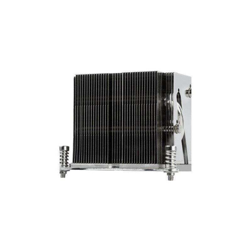 SilverStone SST-XE02-2066, CPU-Kühler(silber/schwarz, 2HE, für Sockel 2011, 2066 Square & Narrow, Outlet)