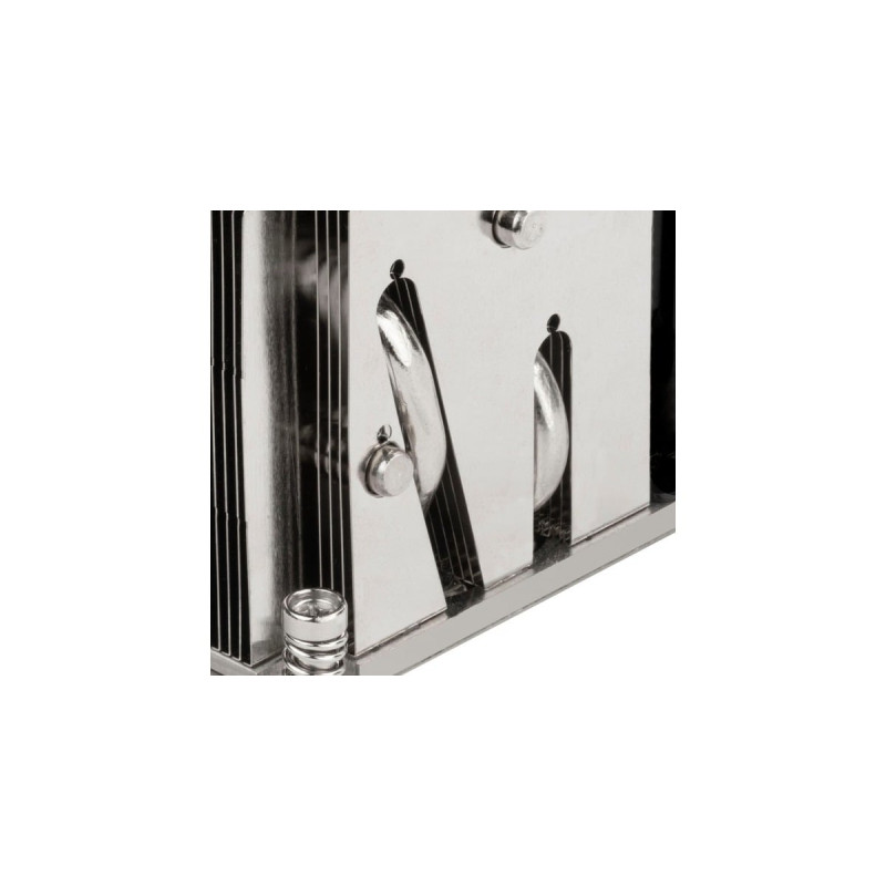 SilverStone SST-XE02-2066, CPU-Kühler(silber/schwarz, 2HE, für Sockel 2011, 2066 Square & Narrow, Outlet)