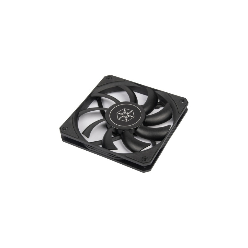 SilverStone SilvStone SST-AS120B, Gehäuselüfter(schwarz/transparent)
