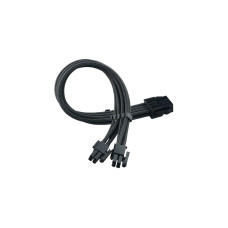 SilverStone Strom-Verlängerungskabel SST-PP07E-EPS8B(schwarz, 30cm)