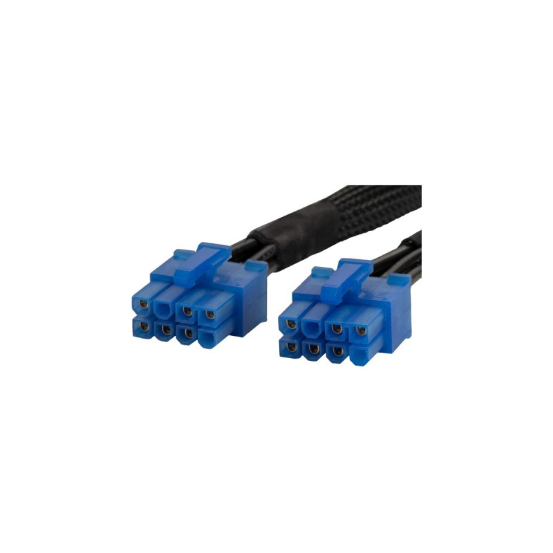 SilverStone Stromkabel SST-PP12-PCIE(schwarz, 55cm)