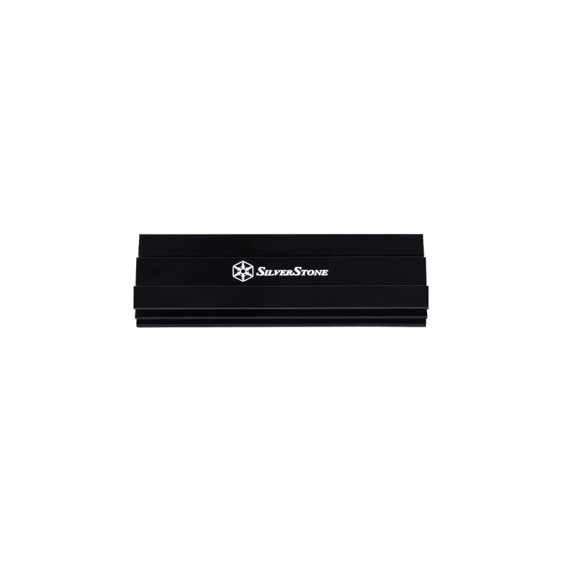 SilverStone TP02-M2, Set(schwarz, unterstützt 2280-M.2-SSD)