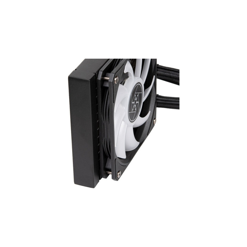 SilverStone VIDA 120 SLIM 120mm, Wasserkühlung(schwarz)