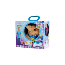 Simba ChiChi LOVE Loomy - Golden Retriever, Kuscheltier(beige/rosa, 20 cm)