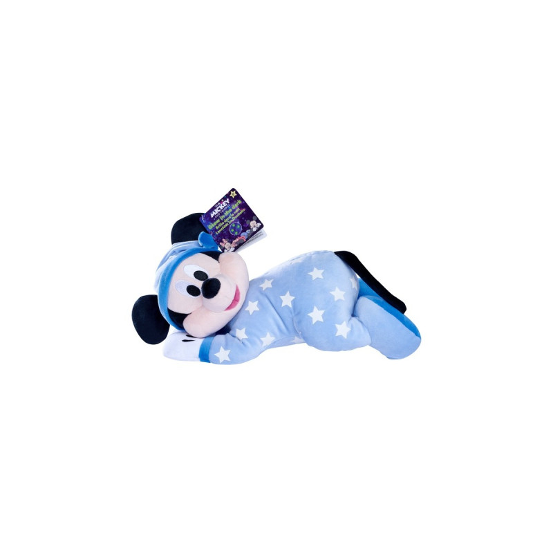 Simba Disney Gute Nacht Mickey GID, Kuscheltier(30 cm)