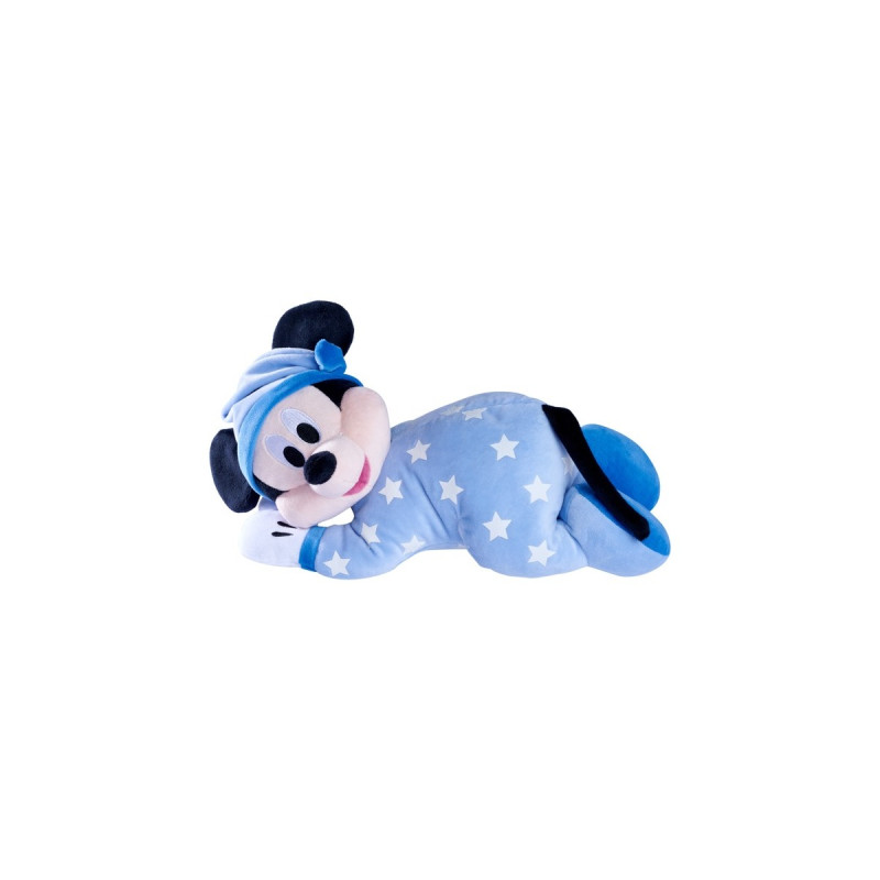 Simba Disney Gute Nacht Mickey GID, Kuscheltier(30 cm)