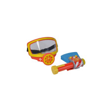 Simba Feuerwehrmann Sam Feuerwehr Sauerstoffmaske, Rollenspiel(gelb/orange)