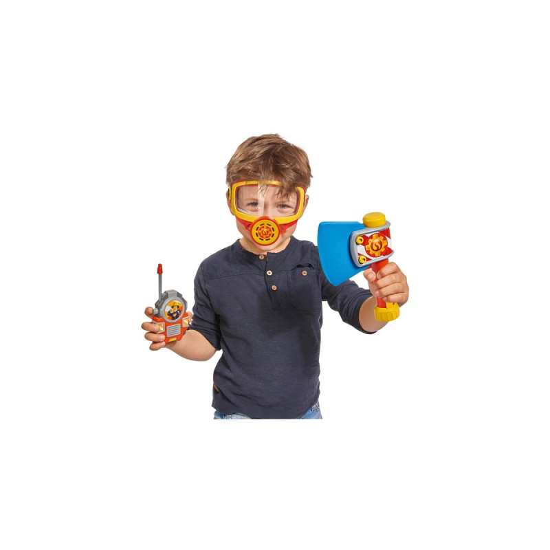 Simba Feuerwehrmann Sam Feuerwehr Sauerstoffmaske, Rollenspiel(gelb/orange)