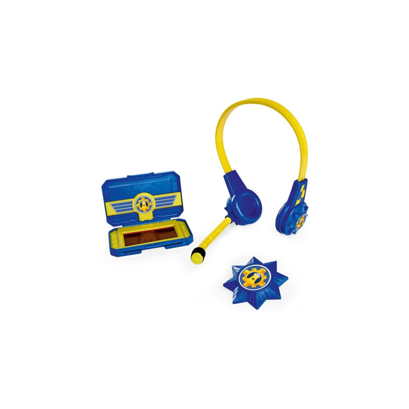 Simba Feuerwehrmann Sam Polizei Headset und Smartphone, Rollenspiel(blau/gelb)