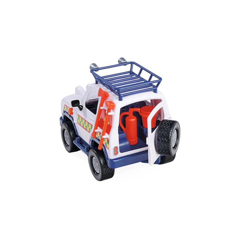 Simba Feuerwehrmann Sam Tierrettung mit Anhänger, Spielfahrzeug