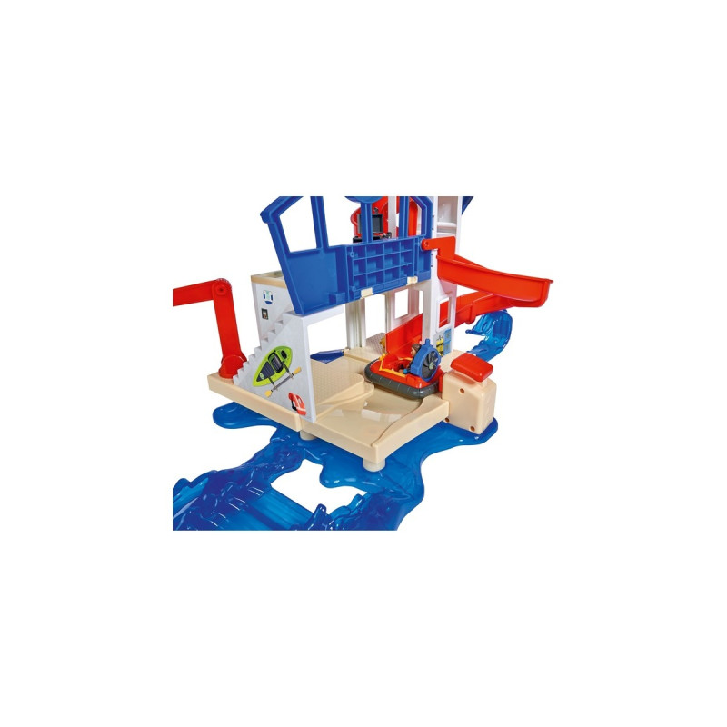 Simba Feuerwehrmann Sam neue Wasserwacht, Spielgebäude