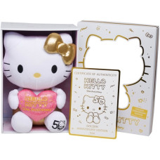 Simba Hello Kitty - Plüschfigur 50. Jubiläum, Kuscheltier(30 cm)