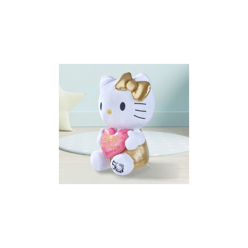 Simba Hello Kitty - Plüschfigur 50. Jubiläum, Kuscheltier(30 cm)
