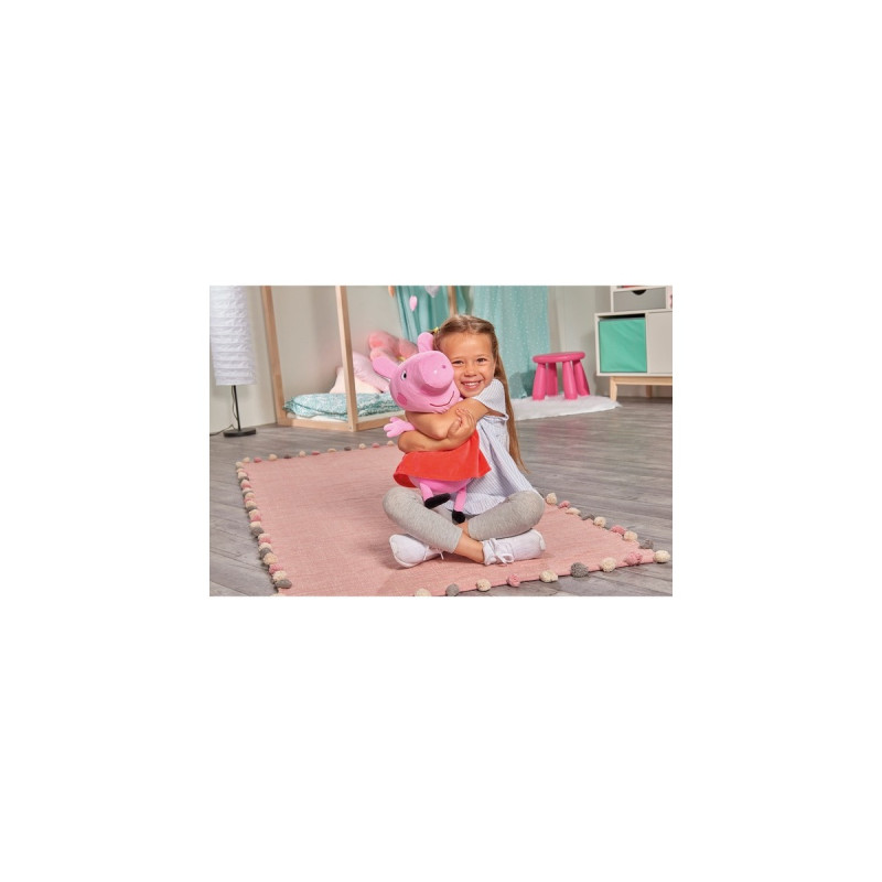 Simba Peppa Wutz, Kuscheltier(rosa/rot, 33 cm)