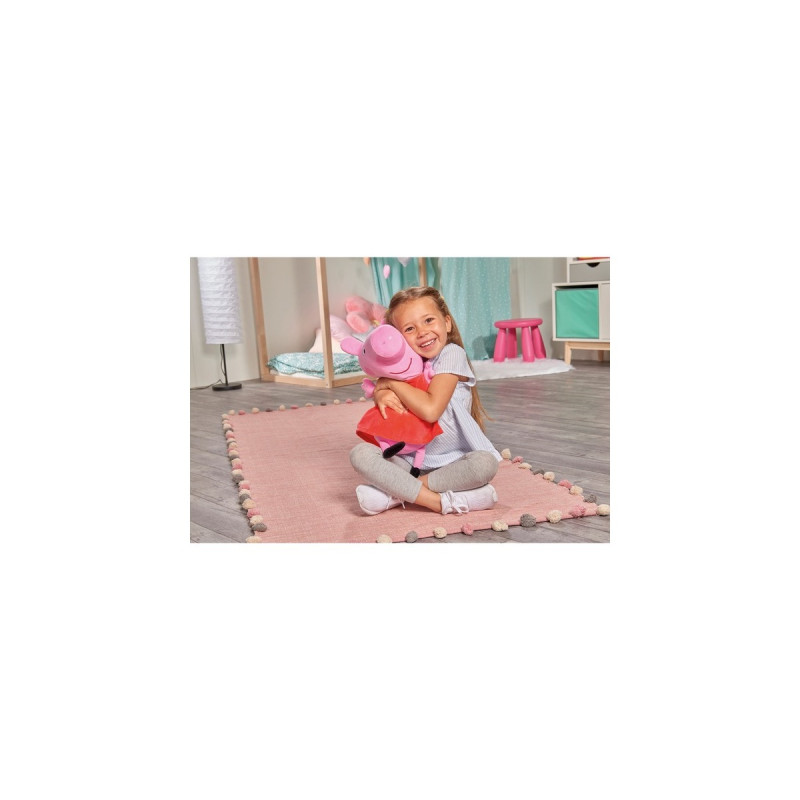 Simba Peppa Wutz, Kuscheltier(rosa/rot, 33 cm)