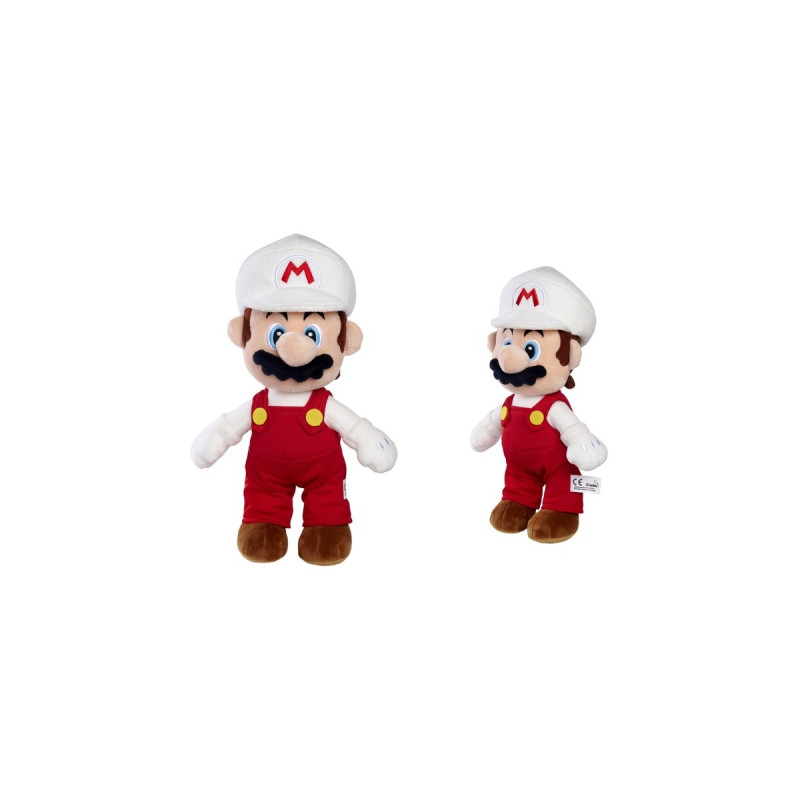Simba Super Mario - Feuer Mario Plüsch(30 cm)