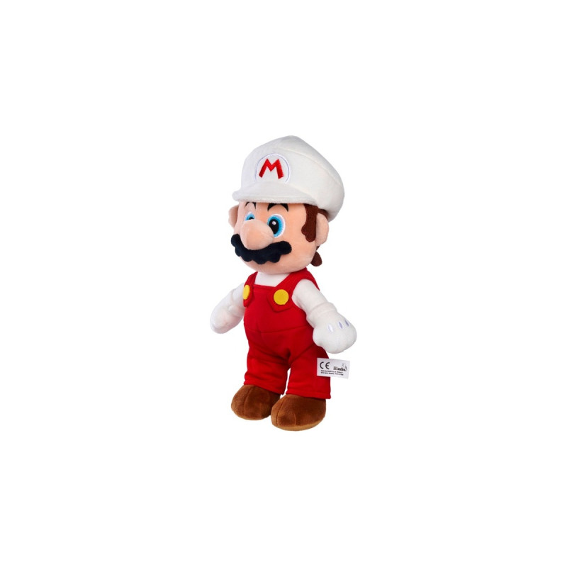 Simba Super Mario - Feuer Mario Plüsch(30 cm)