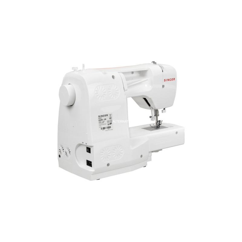 Singer C5205, Nähmaschine(weiß/orange)