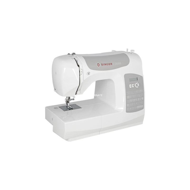 Singer C5205, Nähmaschine(weiß/grau)