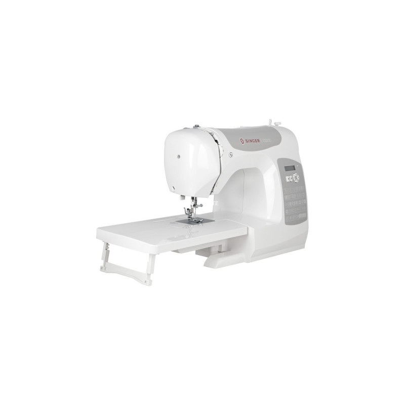 Singer C5205, Nähmaschine(weiß/grau)