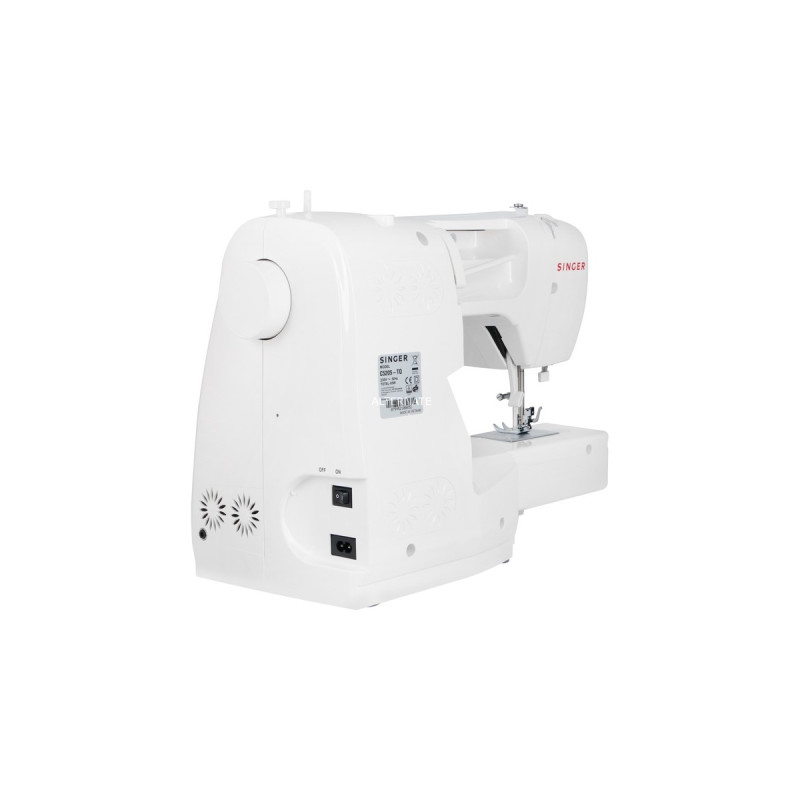 Singer C5205, Nähmaschine(weiß/blau)